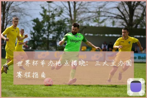 世界杯举办地点揭晓：三大主办国赛程指南